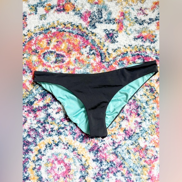 Shade & Shore Black Cheeky Bikini Bottoms - Picture 3 of 5